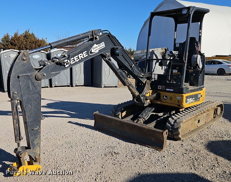 2019 John Deere 35G mini excavator - EI8696