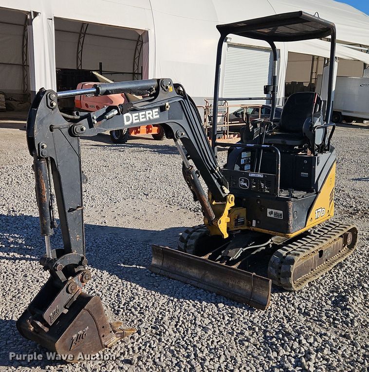 2012 John Deere 17D mini excavator - EI8702