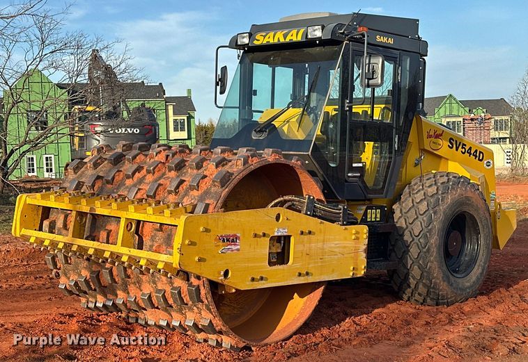 2022 Sakai SV544 single drum vibratory roller - EJ5275