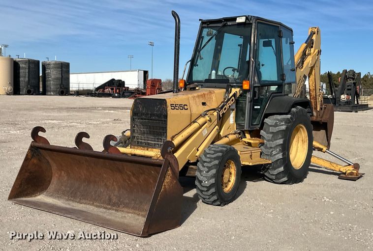 1989 Ford 555C backhoe - ER8549