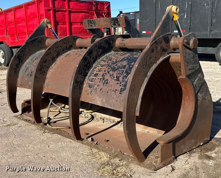 Wheel loader grapple bucket - LH9391