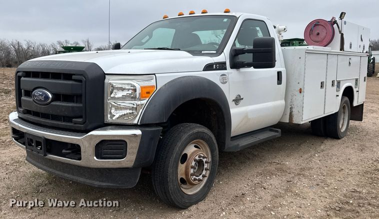 2014 Ford F550 Super Duty XL utility / service truck - LH9392