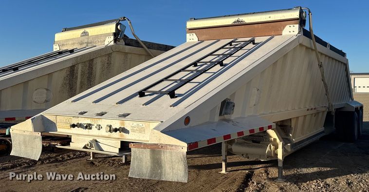 2015 Construction Trailer Specialists BDT-40 bottom dump trailer - DX3937