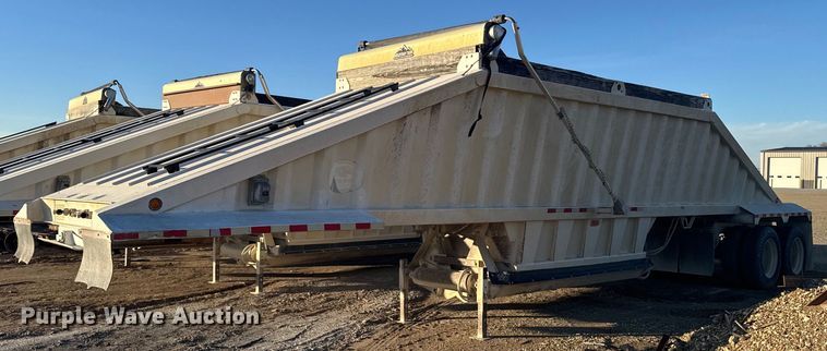 2015 Construction Trailer Specialists BDT-40 bottom dump trailer - DX3938