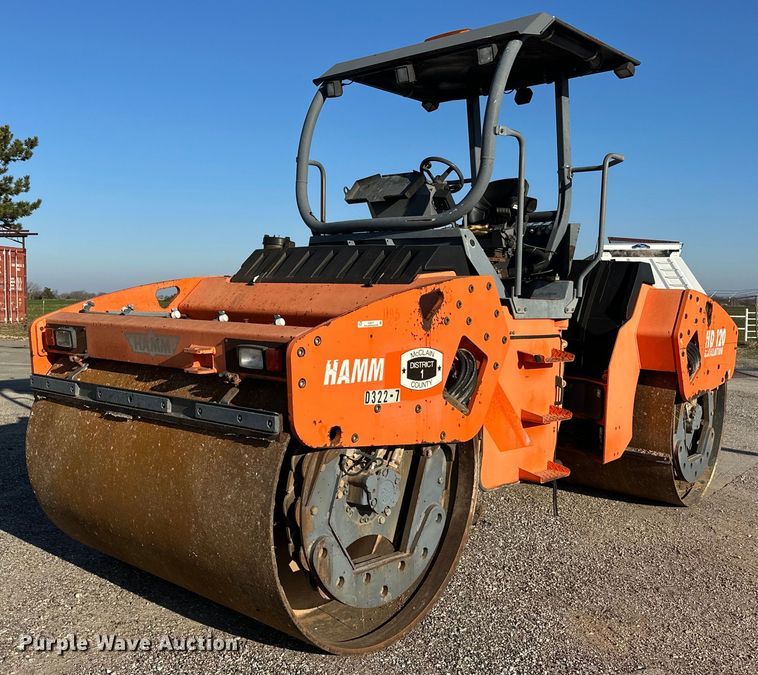 2006 Hamm HD120 double drum vibratory roller - EJ5277