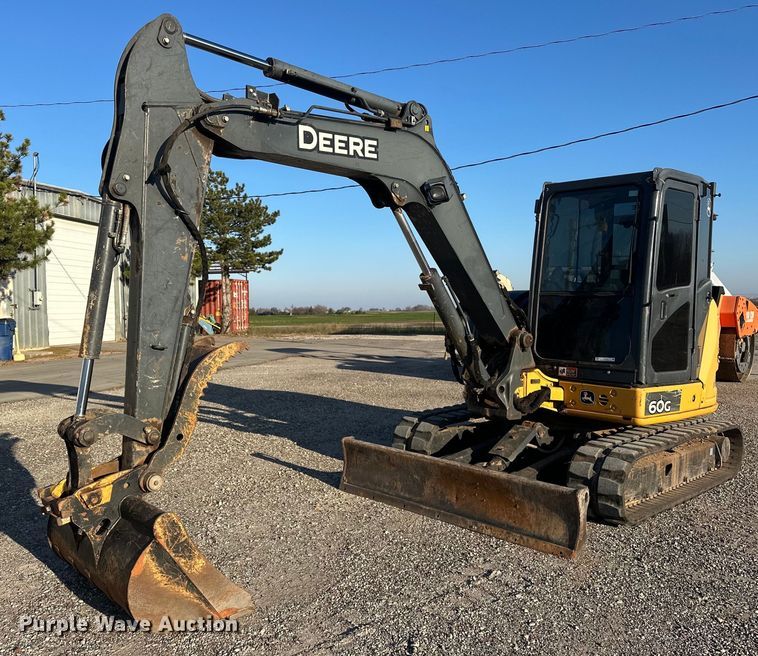 2016 John Deere 60G mini excavator - EJ5281