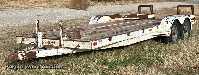 1991 Shop built  utility trailer - EJ5293