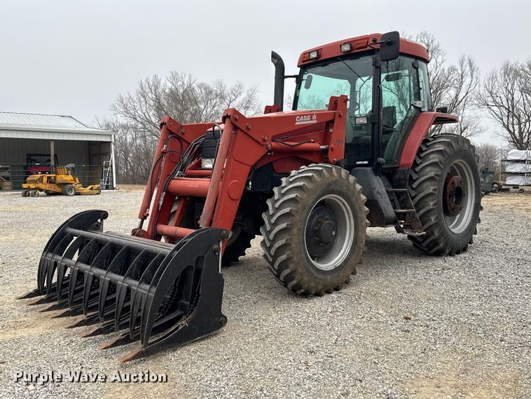 1998 Case IH MX135 MFWD tractor - LH9408