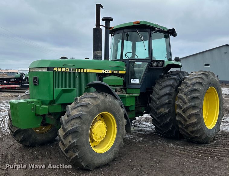 1985 John Deere 4850 MFWD tractor - DN0883