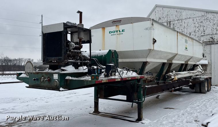 2012 Behnke Enterprises DDT24-42 fertilizer delivery trailer - OG9742