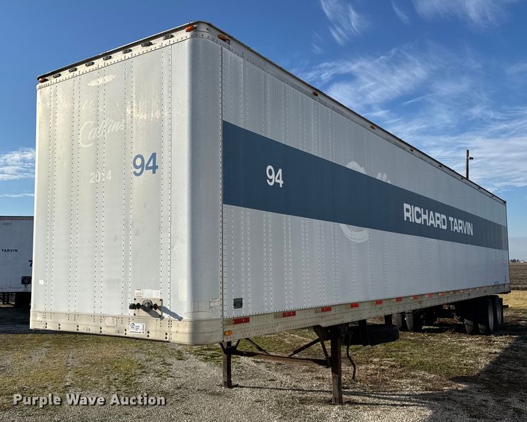 2001 Trailmobile  dry van trailer - DU3287