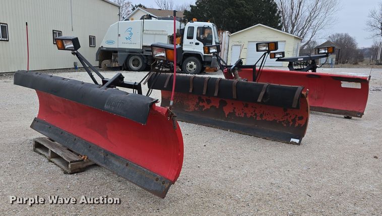 (3) Western snow plows - LX9028