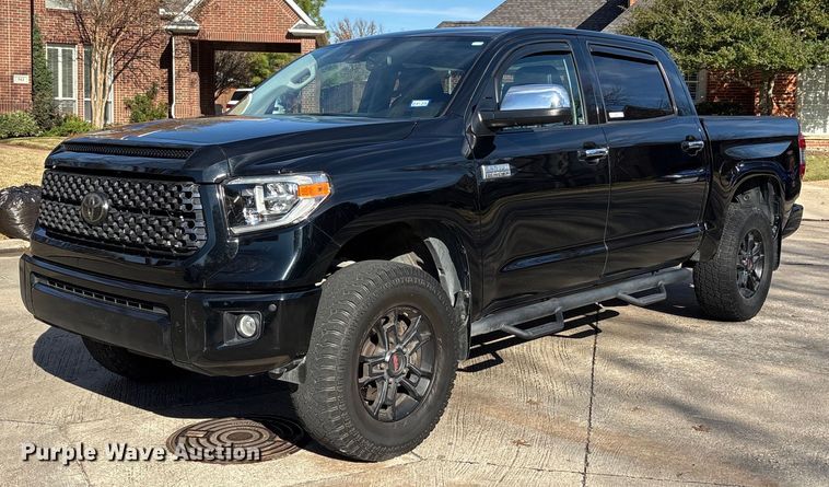 2021 Toyota Tundra Platinum CrewMax pickup truck - OK9475