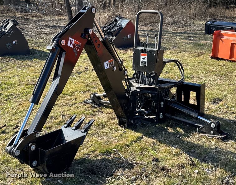 JCT Attachments skid steer backhoe - DO0203