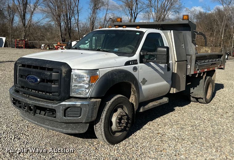 2015 Ford F550 Super Duty dump truck - DS3343