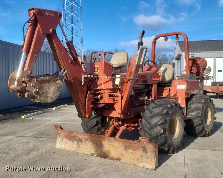 1992 Ditch Witch 7520DD cable plow - DS5180