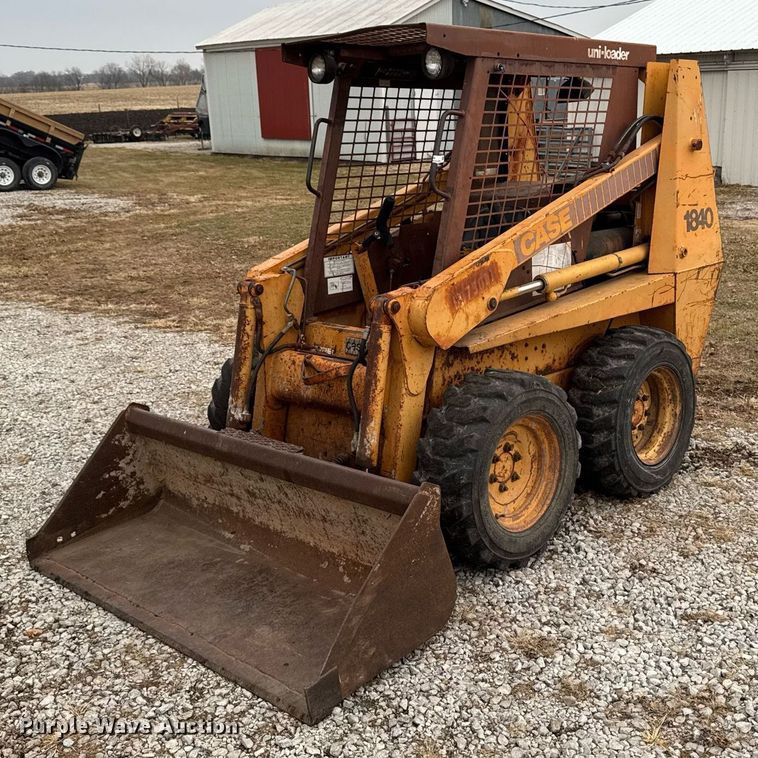 1993 Case 1840 skid steer loader - EG7106