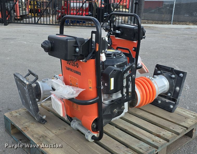 (2) JQ Power JQ120-O plate compactors - EH8521