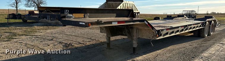 1988 Holden HLB36225 drop deck equipment trailer - EJ3457