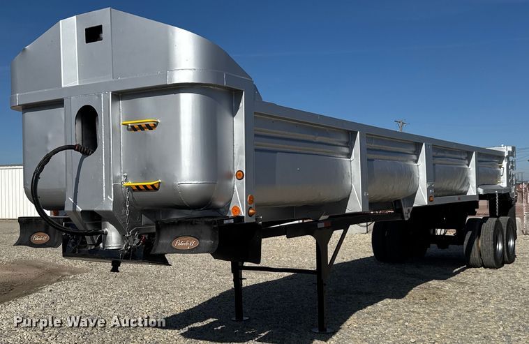 1998 Clement LW3829 end dump trailer - LH9403