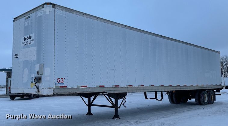 2002 Stoughton  AVW-535T-S-C-AR dry van trailer - DN0939