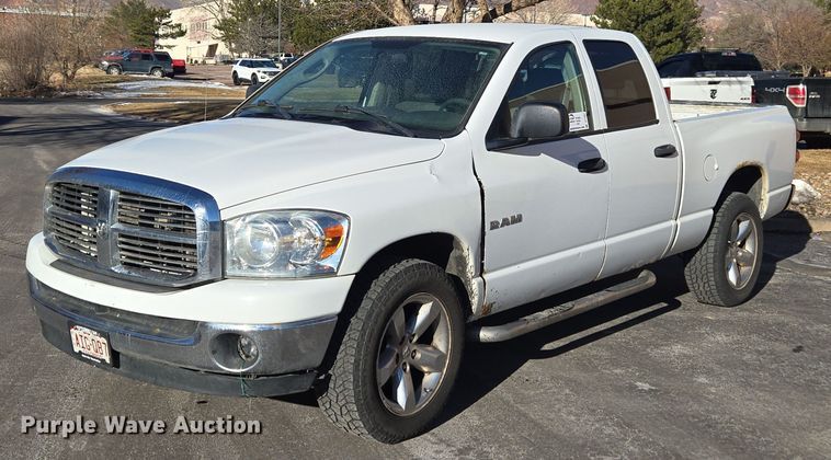 2008 Dodge Ram 1500 Quad Cab pickup truck - DT7031