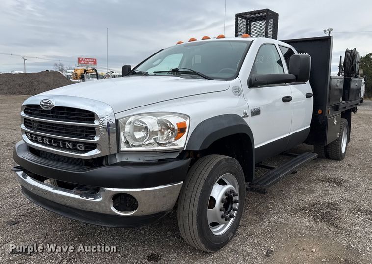 2008 Sterling Bullet Crew Cab flatbed truck - EG2444