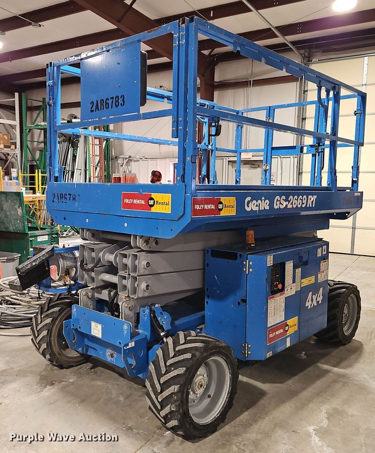 2012 Genie GS-2669RT scissor lift - EI8788