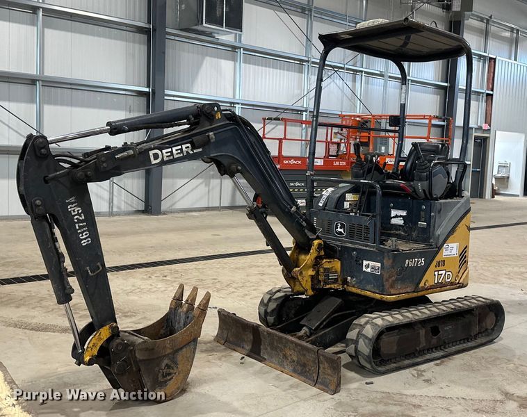 2011 John Deere 17D mini excavator - DN0927