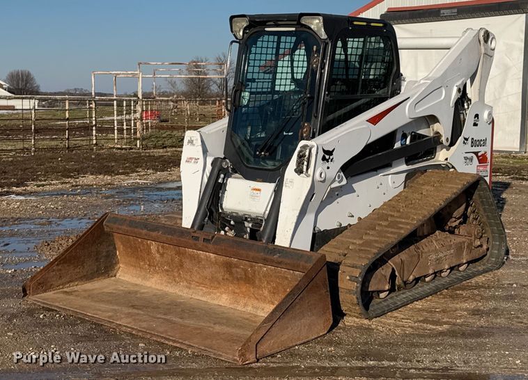 2018 Bobcat T870 tracked skid steer loader - DO0237