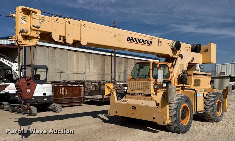 2015 Broderson RT-300-2G crane - DO2602