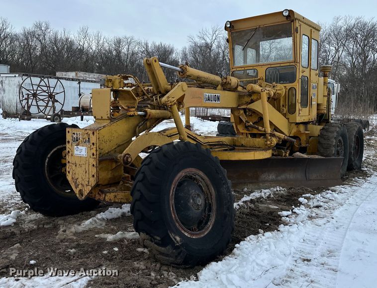 1969 Galion 118 series B rigid frame motor grader - DQ6583