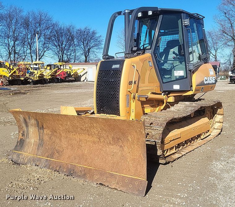 2009 Case 650K WT Series 3 dozer - DS5199
