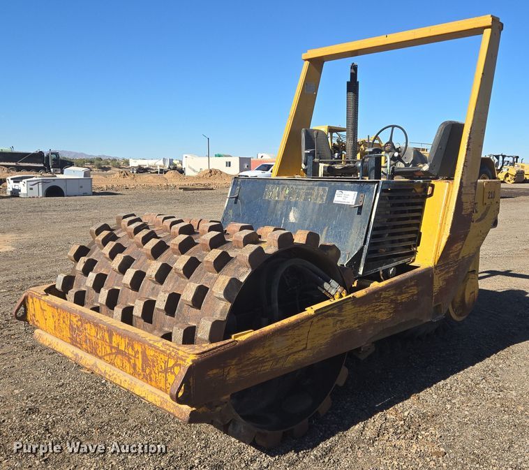 Hyster C600 single drum vibratory roller - DT5464
