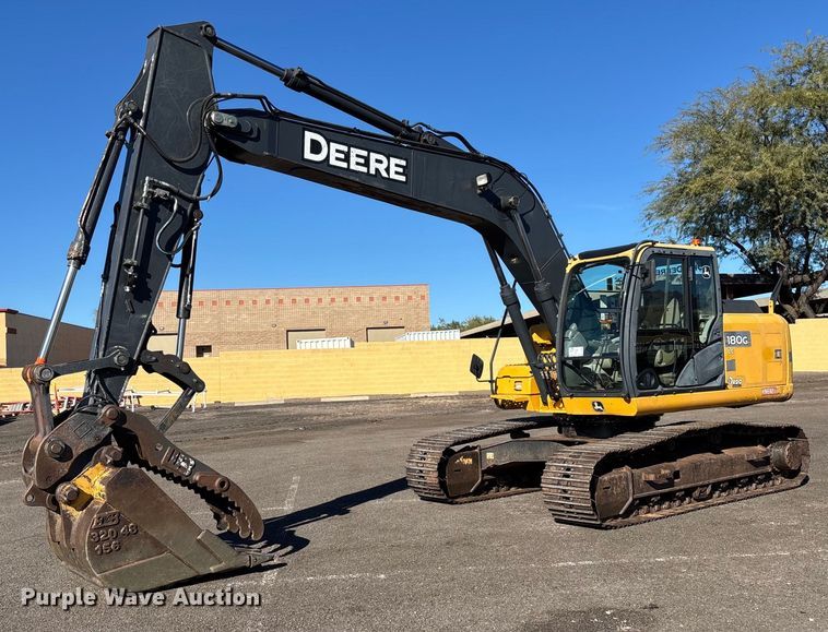 2012 John Deere 180G LC excavator - DT5465