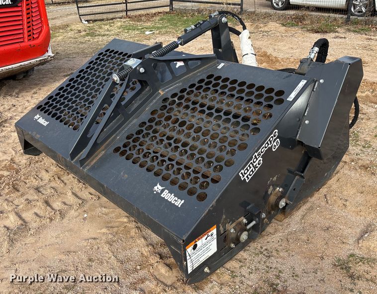 2022 Bobcat LR 6B skid steer landscape rake - OK9519