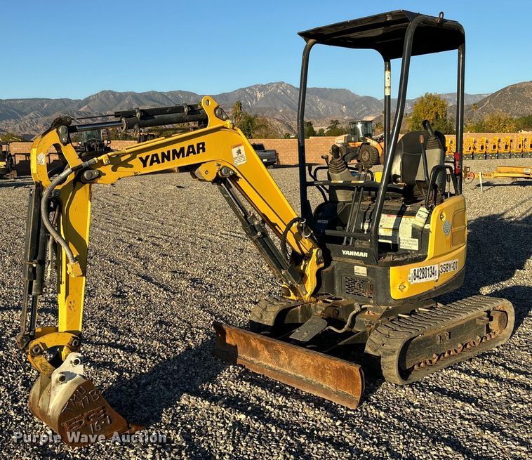 2018 Yanmar VIO17-A mini excavator - YA0171