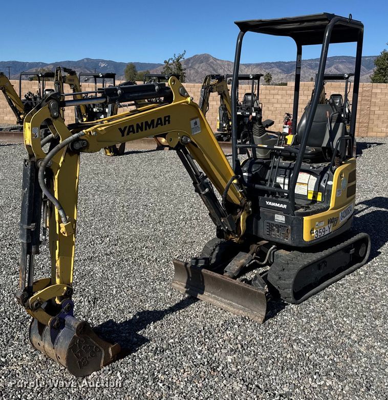 2018 Yanmar VIO17-A mini excavator - YA0172