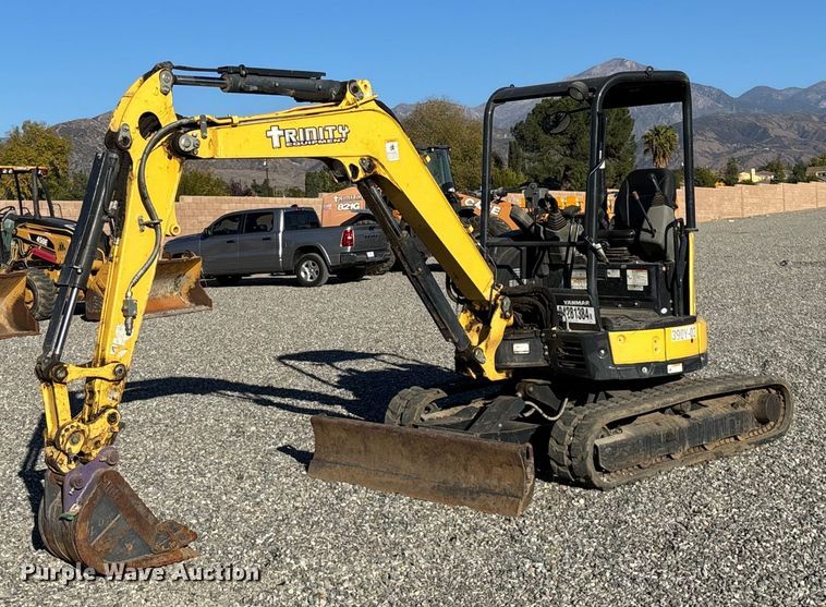2019 Yanmar VIO35-6A mini excavator - YA0173