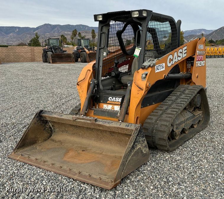 2018 Case TR310 tracked skid steer loader - YA0176