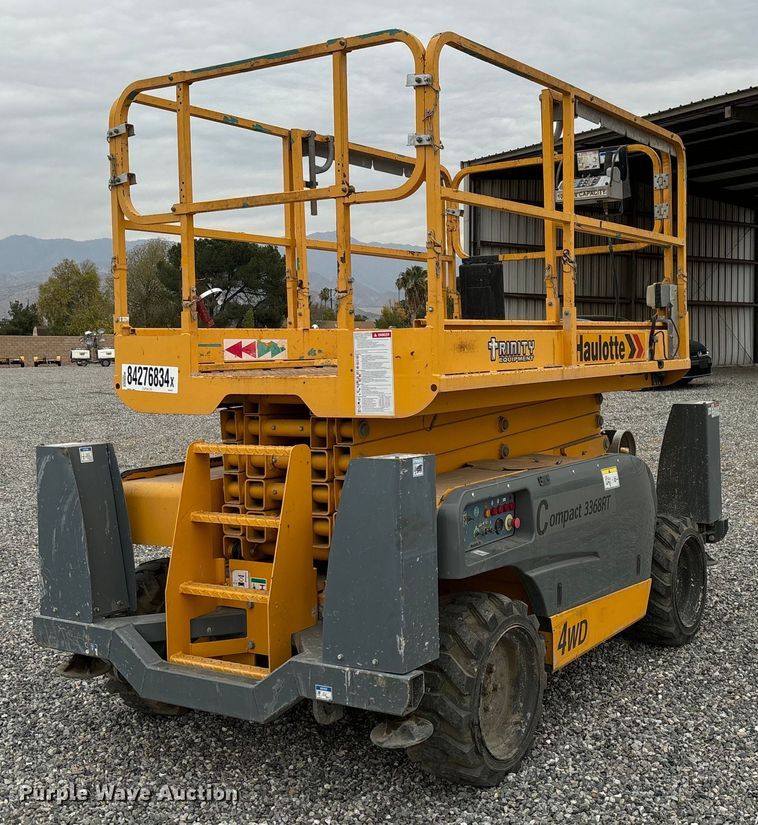 2018 Haulotte Compact 3368RT scissor lift - YA0179