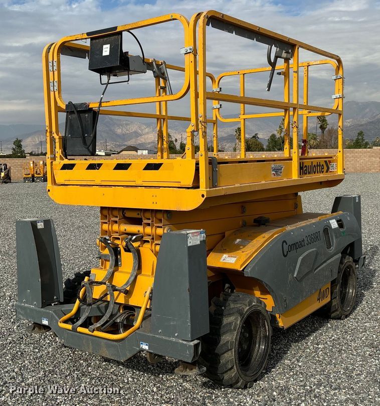 2019 Haulotte Compact 3368RT scissor lift - YA0180