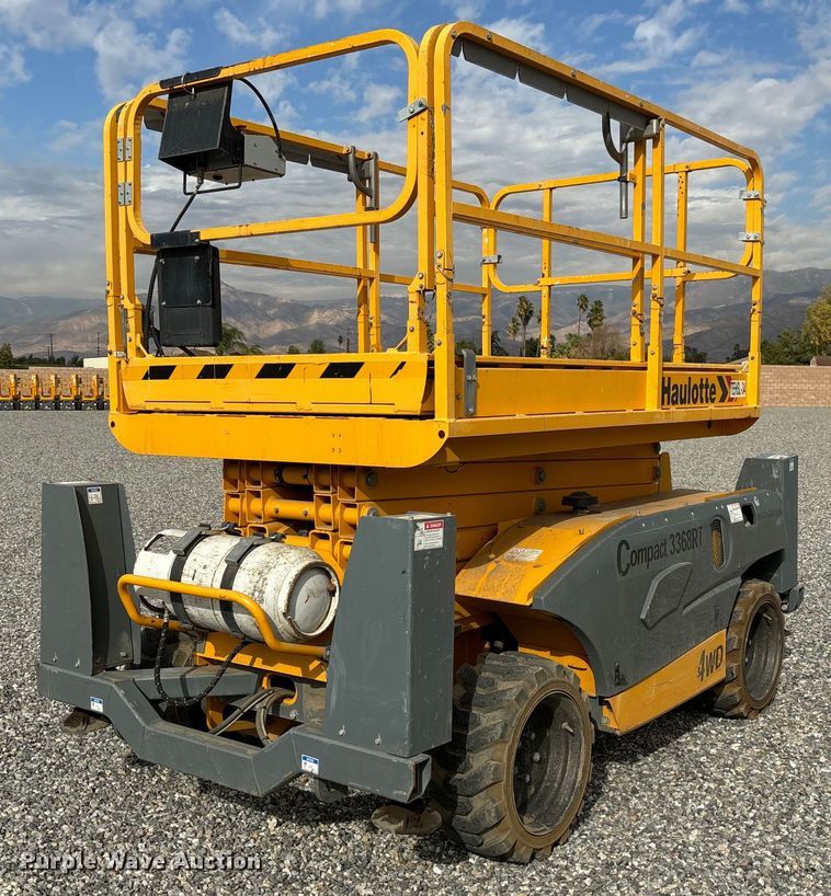 2019 Haulotte Compact 3368RT scissor lift - YA0182
