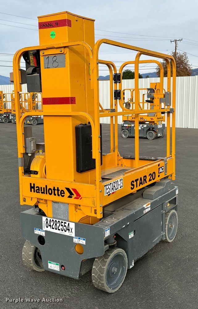 2019 Haulotte Star 20 AC E vertical lift - YA0203