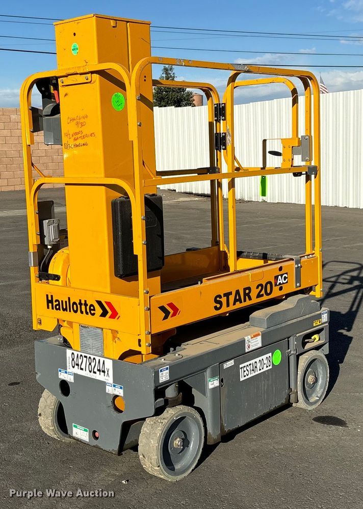 2019 Haulotte Star 20 AC E vertical lift - YA0206