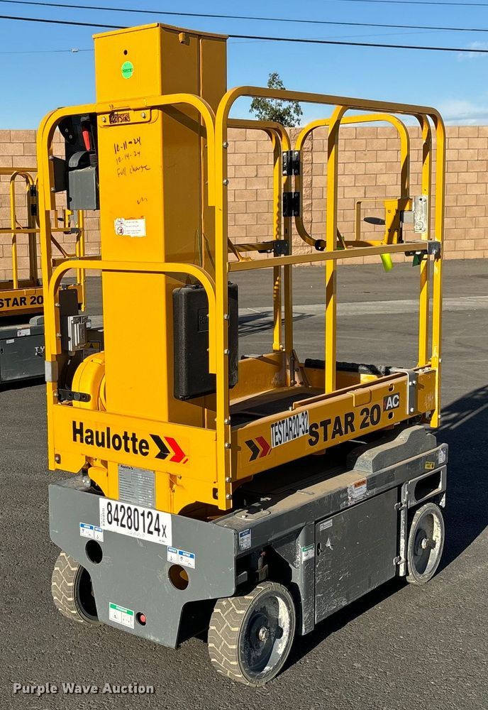 2019 Haulotte Star 20 AC E vertical lift - YA0210