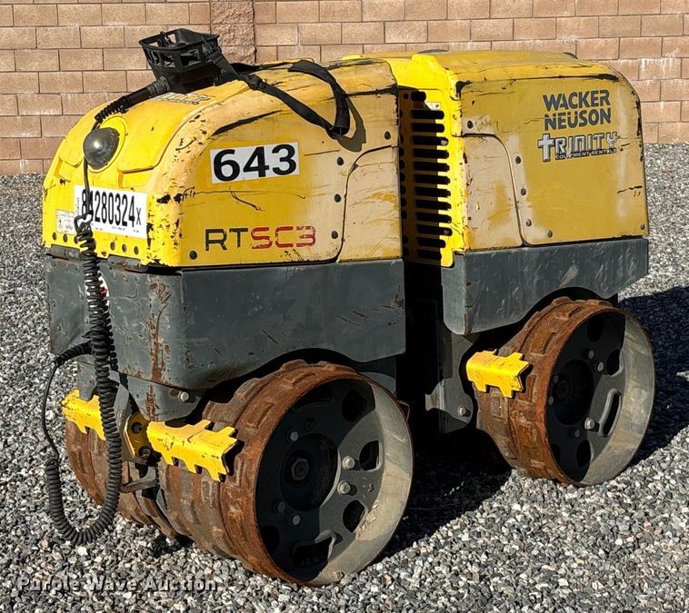 Wacker Neuson RTSC3 trench compactor - YA0223
