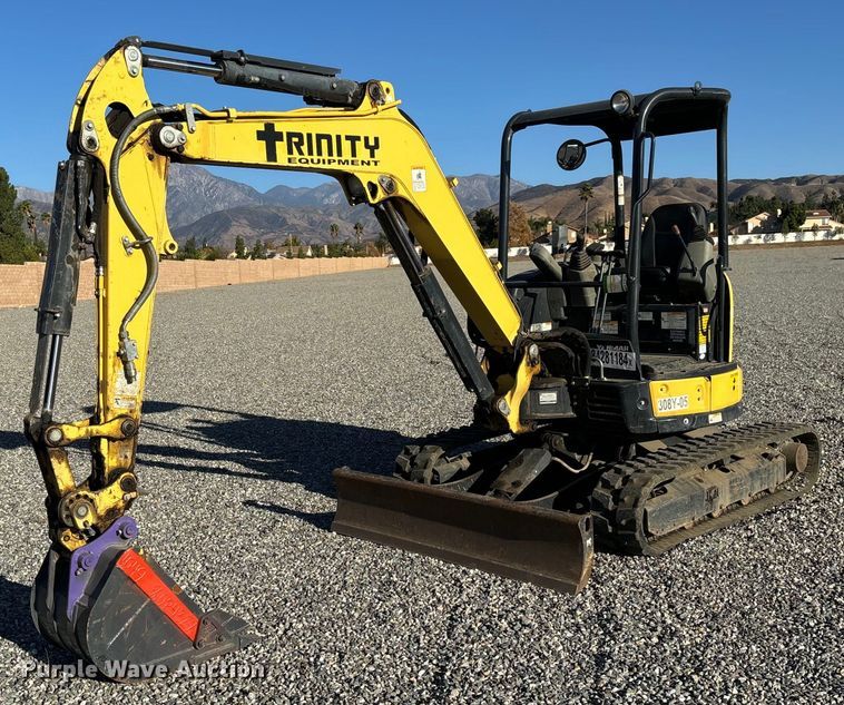 2018 Yanmar VIO35-6A mini excavator - YA0227
