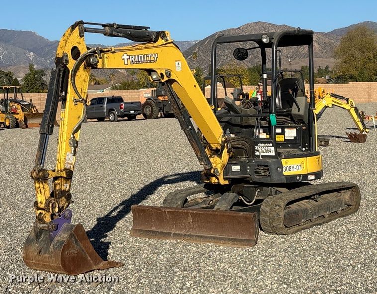 2019 Yanmar VIO35-6A mini excavator - YA0229