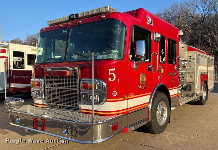 2007 Spartan pumper fire truck - EG7983